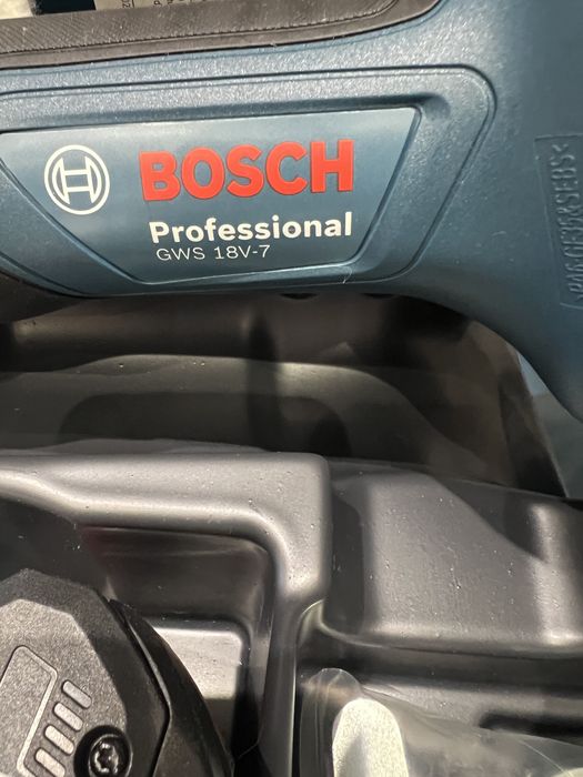 Flex Bosch Gws 18V-7 Brushless-Nou in cutie L-boxx