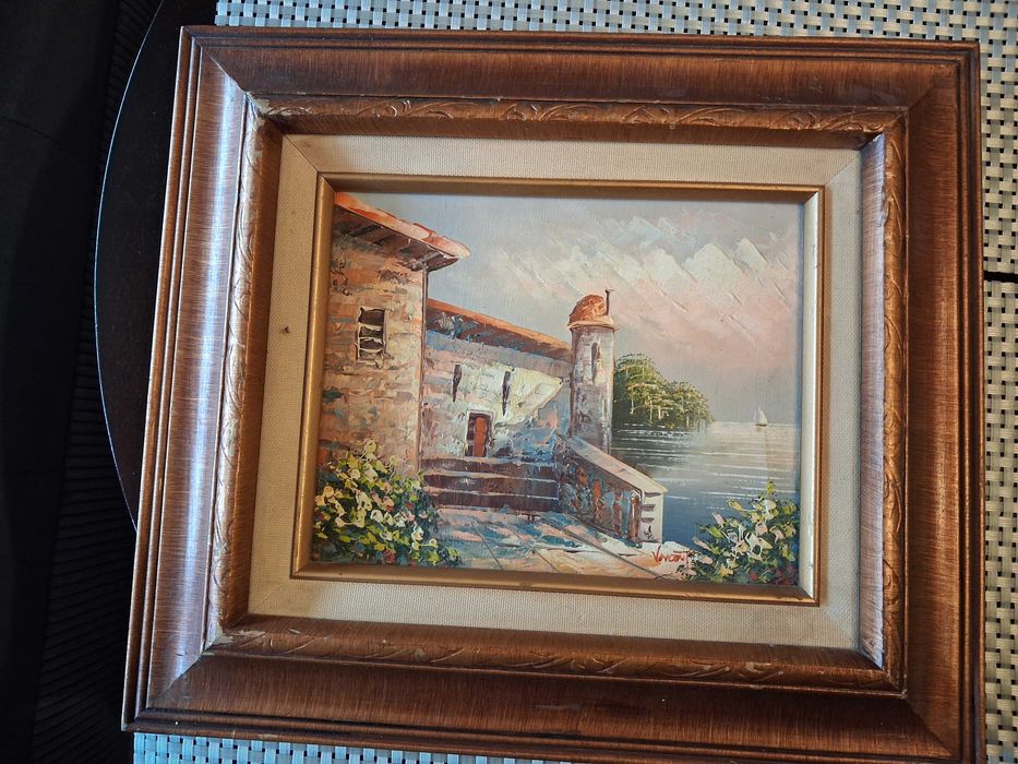 Картини маслени бой с подпис от художника