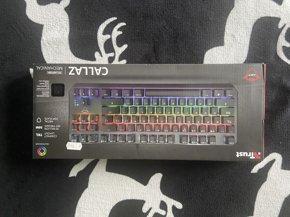 Trust Gxt 834 Tkl Mechanical Illuminated keyboard