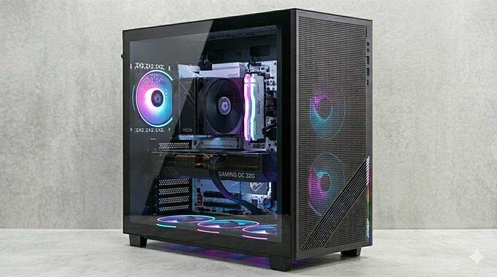 Игровой ПК Ryzen 7 9800X3D + RTX 5090 32GB | Сборка на заказ