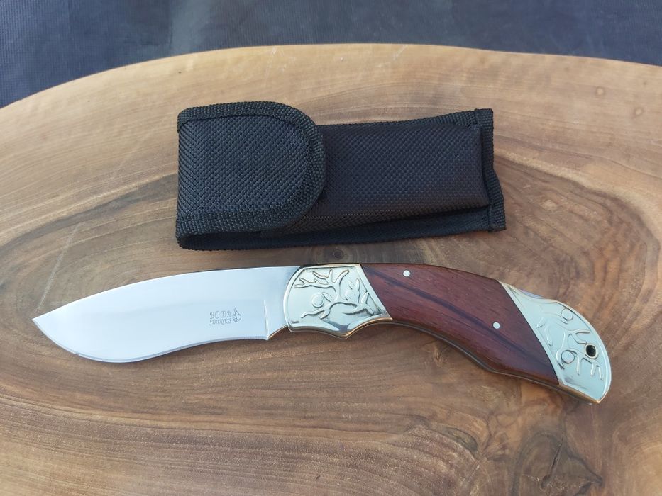 Сгъваем нож BODA Stainless с текстилна кания,131