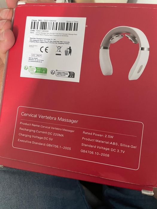 Aparat masaj - Cervical Vertebra Massager