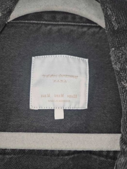 Дълго дънково яке ZARA