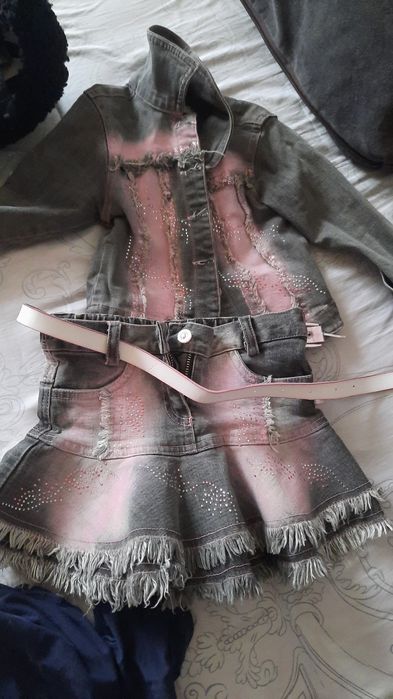 Джинсовая 2ка детская.