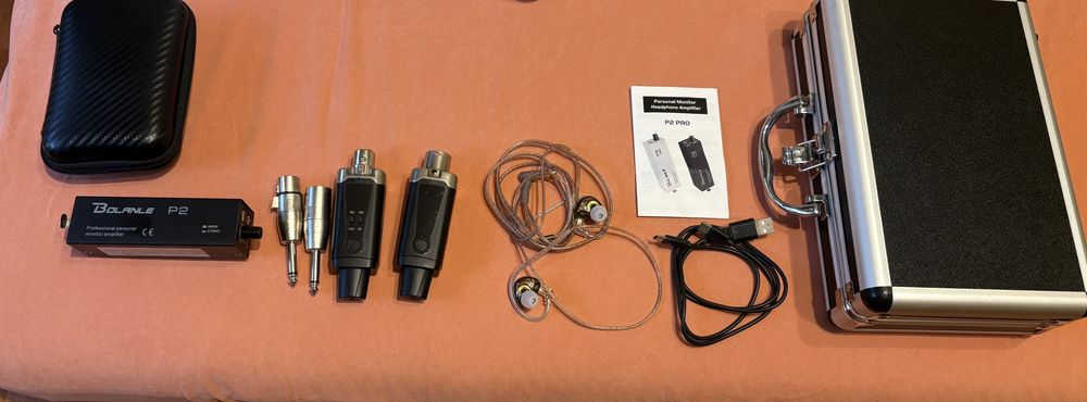 Căști in-ear, pentru lăutari/muzicanți - 450 lei