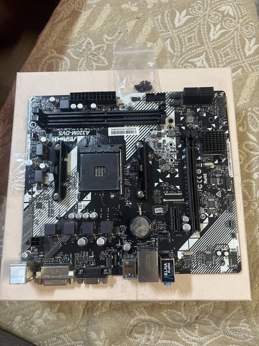 Дънна платка ASRock A320M-DVS