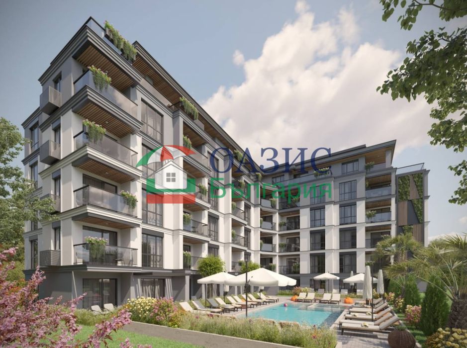Пентхаус с 2 спални в "Емилия Романа Верде 2", Слънчев бряг, 108.44 кв. м,
