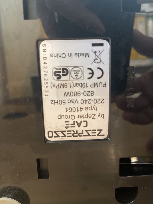 Espressor Zepter Zespresso Cafe