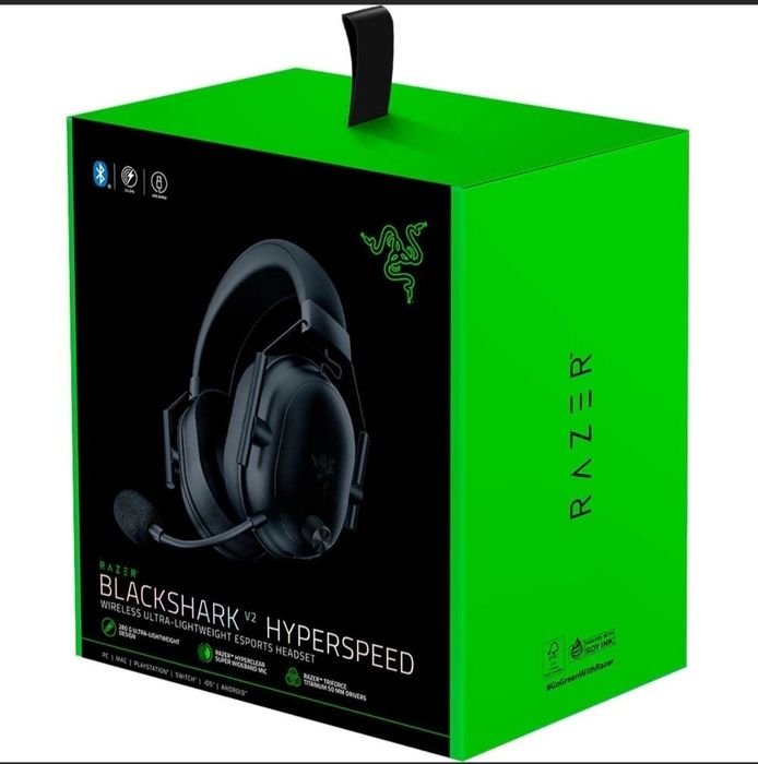 Casti gaming Wireless RAZER Blackshark V2 HyperSpeed, Black