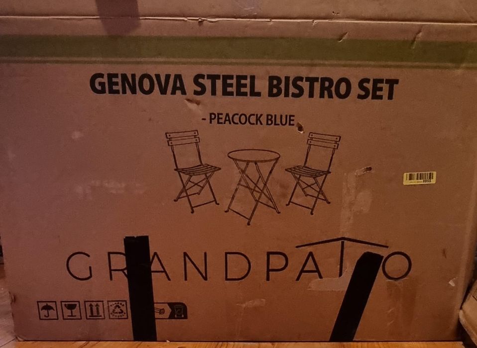 Set masuta si 2 scaune noi, pt terasa, balcon, etc