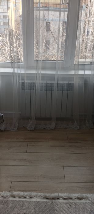 Красивые шторы и тюль  БУ