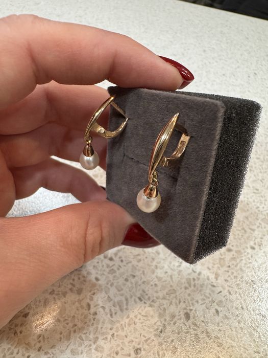 Серьги с жемчугом