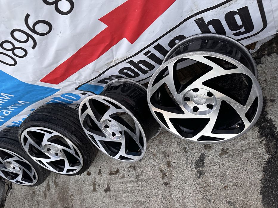 18 5х112 джанти със две гуми