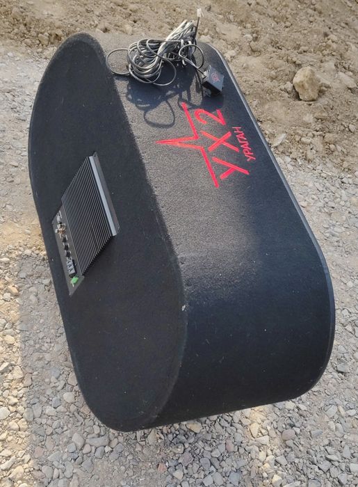 Сабвуфер Урал Хуракан 2х12 с регуляторам