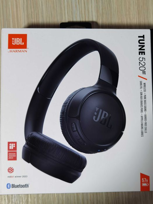 Casti Wireless copii Lumini LED Bluetooth PHILIPS JBL 520BT NouSigilat