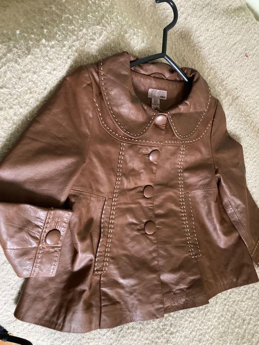 H&M-Дамско яке от естествена кожа
