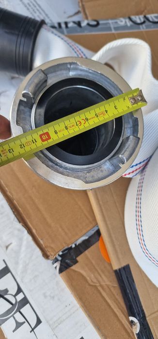 Furtun pompieri 3 toli import Italia cu mufe rola 20 m 10 bar  pret 34