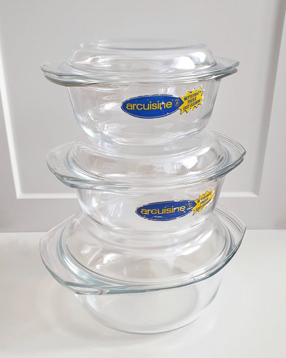 Банка стекло / набор форм для запекания