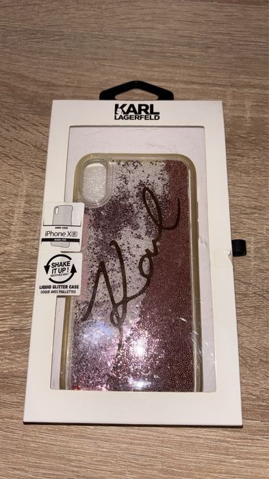 Husă telefon Karl Lagerfeld sclipici