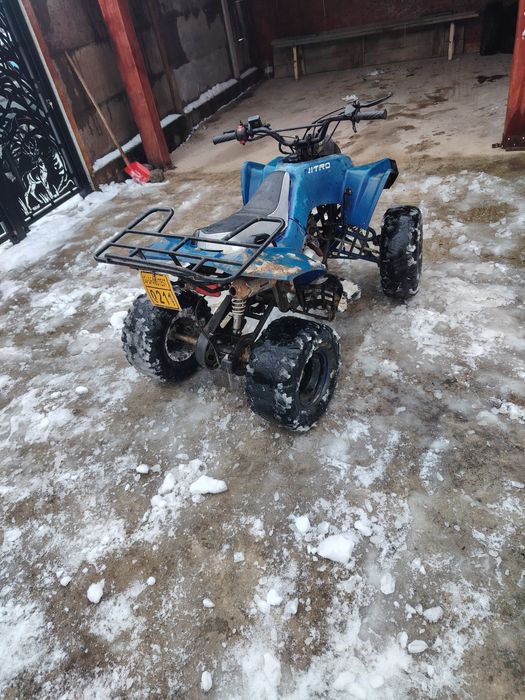 ATV de 125 cu 3 trepte și mansalier