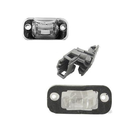 Lampa numar Volkswagen Polo Classic, 11.1995-06.2001; Golf 3, 08.1991-04.1999, spate, Stanga = Dreapta, cu suport becuri; 441-2101N-AE