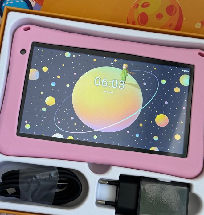 100%Nou! Tableta copii 7 inci，Tableta Android 13