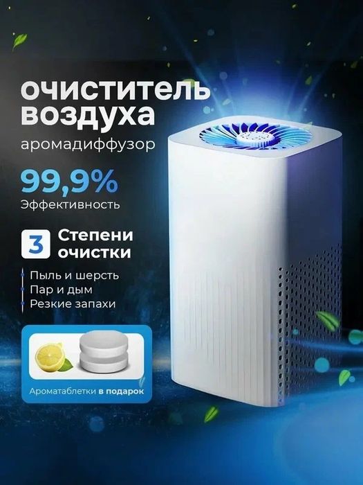 Очиститель воздуха для дома эффективно удаляет пыль и аллергены