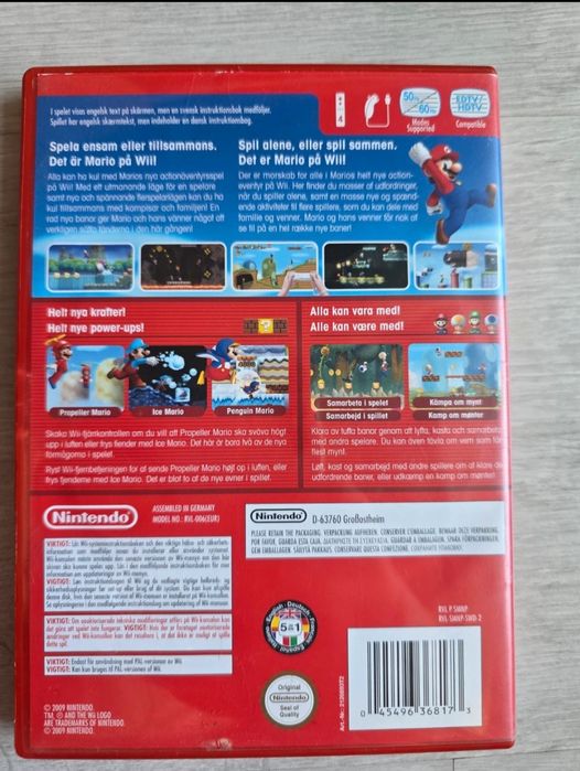 New Super Mario Bros Nintendo Wii