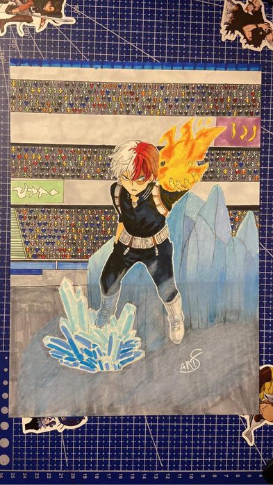 рисунки на аниме герои