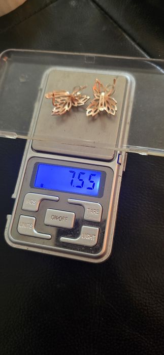 Cercei aur 14k  Rusia