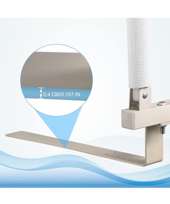 Сгъваема защитна преграда за легло за възрастни хора 97/40 см