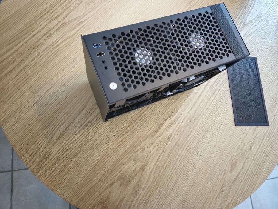 Carcasa PC mini ITX Metalfish T60, noua