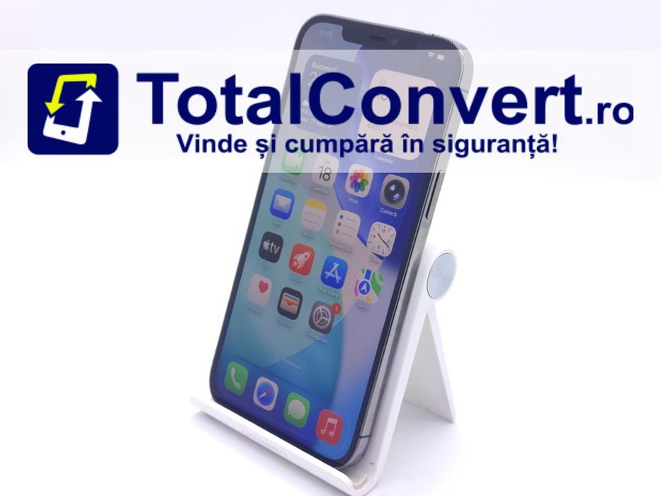 Apple iPhone 12 Pro Max 128GB Graphite 6GB, Garantie 24 luni | #D89436