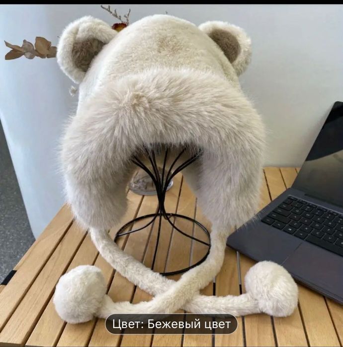 Шапка для девочке до 8 лет