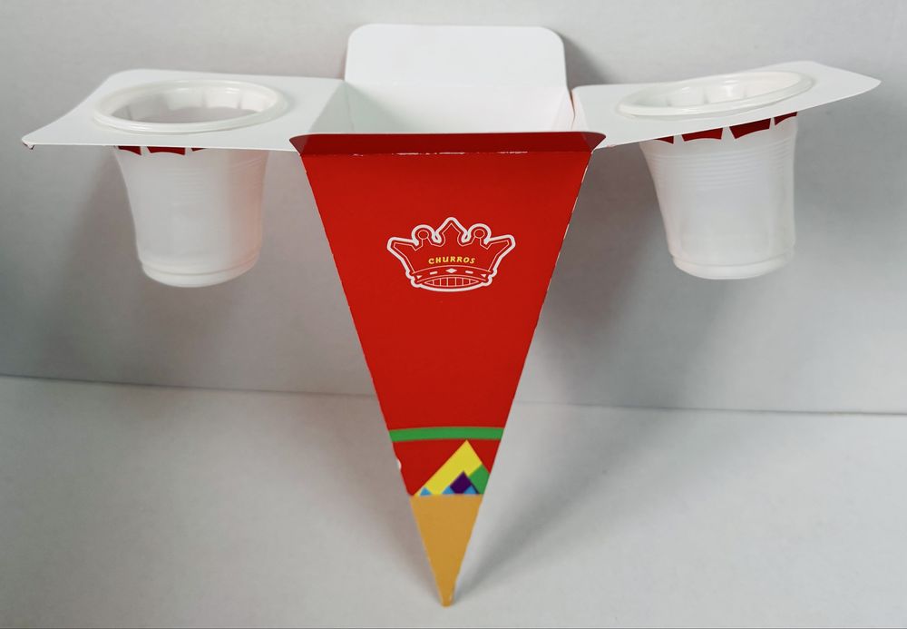 Ambalaj churros 1 si 2 sosuri