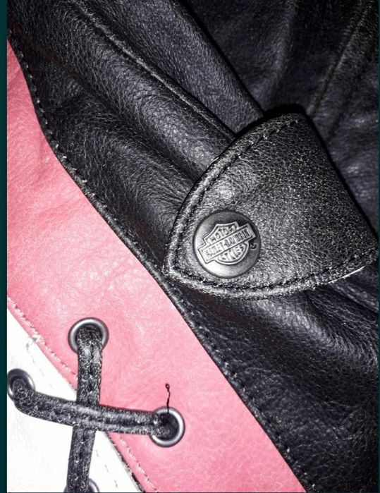 Harley Davidson женская кожаная куртка