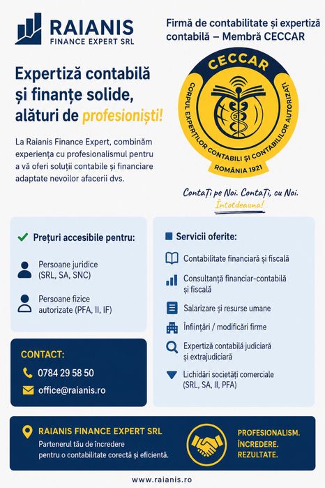 Expert contabil Buzau /Firmă de contabilitate și expertiză contabilă