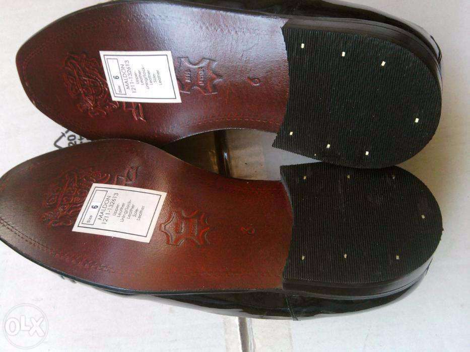 Pantofi barbati lac noi piele neagra englezesti nunta nr39,42 v. Publi