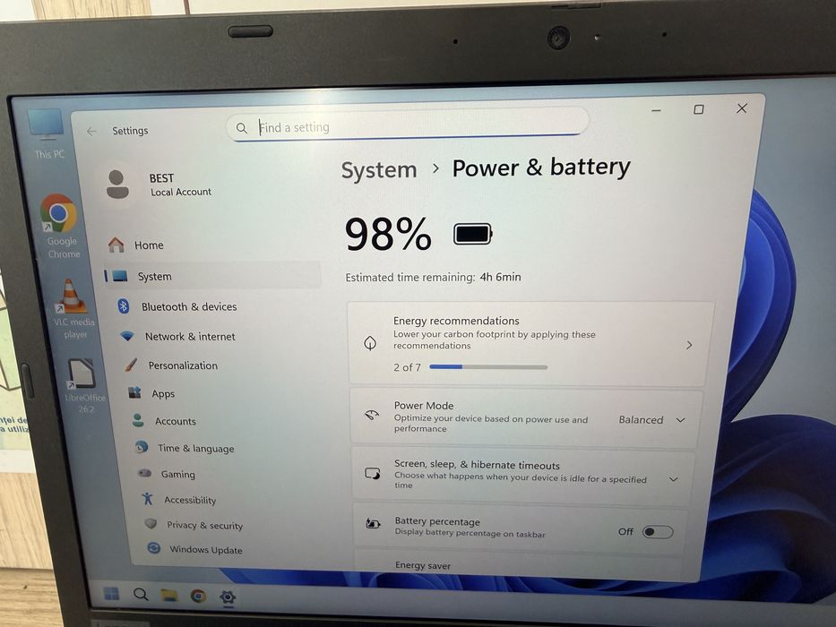 Laptop Lenovo Think pad profesional -1100 ron