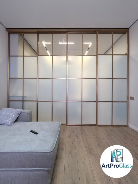 Межкомнатные перегородки в стиле лофт