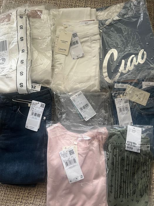 Яке Nike, Zara, LC, чисто нови дънки и блузки Манго
