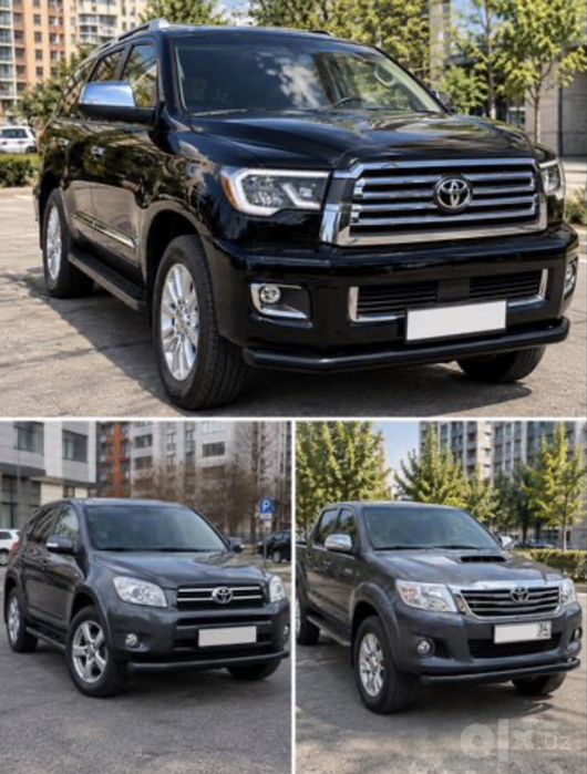 Защита бампера Toyota Tundra Sequia Hilux Rav4