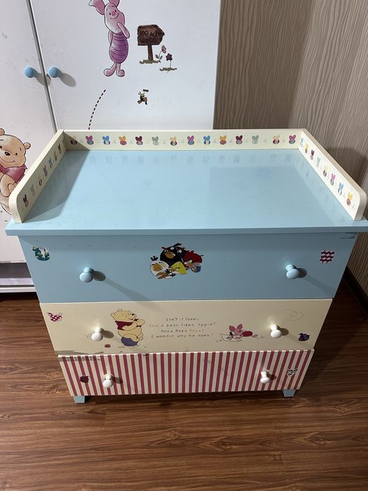 Детский шкаф и комод (набор)