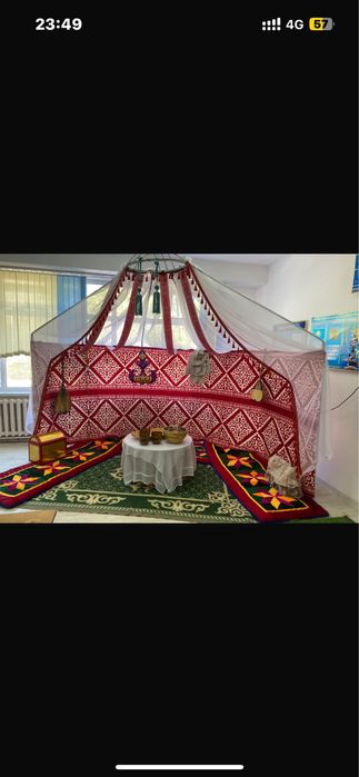 юрта стол стулья казан ошак ыдыс аяк