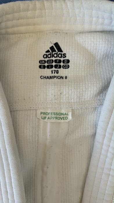 кимоно дзюдо Adidas gold