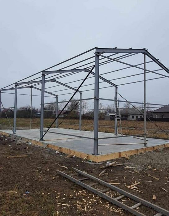 Vând hale metalice conform proiectului dvs lucrăm fără avans