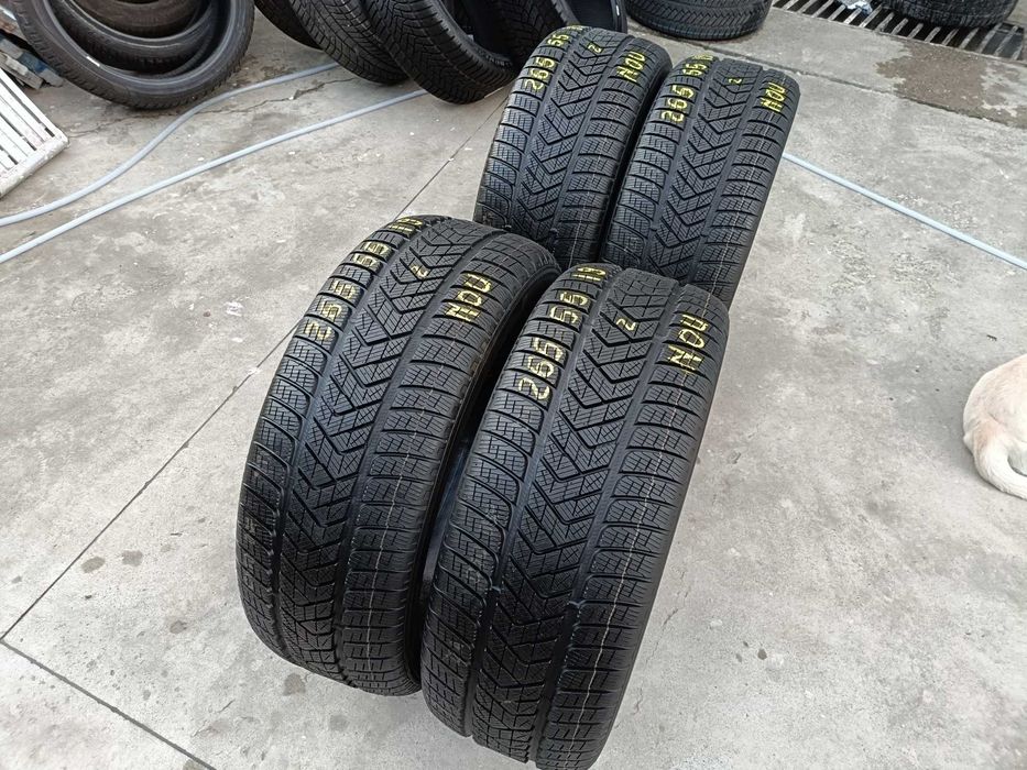 Set 4 anvelope noi de iarna 265 55 19 pirelli scorpion winter