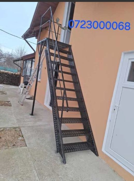 Facem scări metalice la orice dimensiune