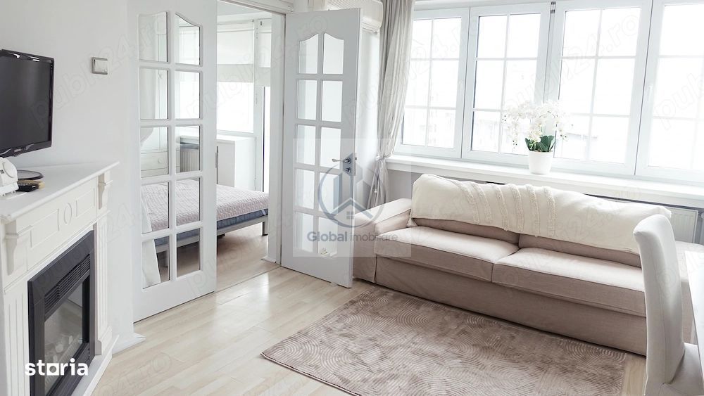 Studio de închiriat Cișmigiu | 37 mp | Centrală proprie