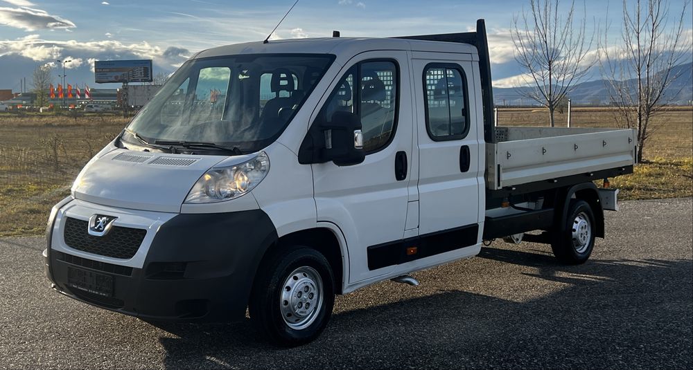 Peugeot Boxer Doka An Fab.10/2013 2,2 Hdi // 7 Locuri Si Bena !